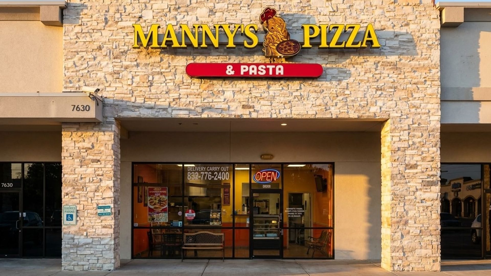 Welcome to Manny's Pizza Wings & Pasta